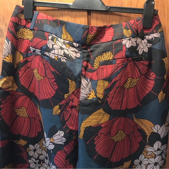 NWT Colourful Ann Taylor Capris - Size 10P - Picture 4 of 7